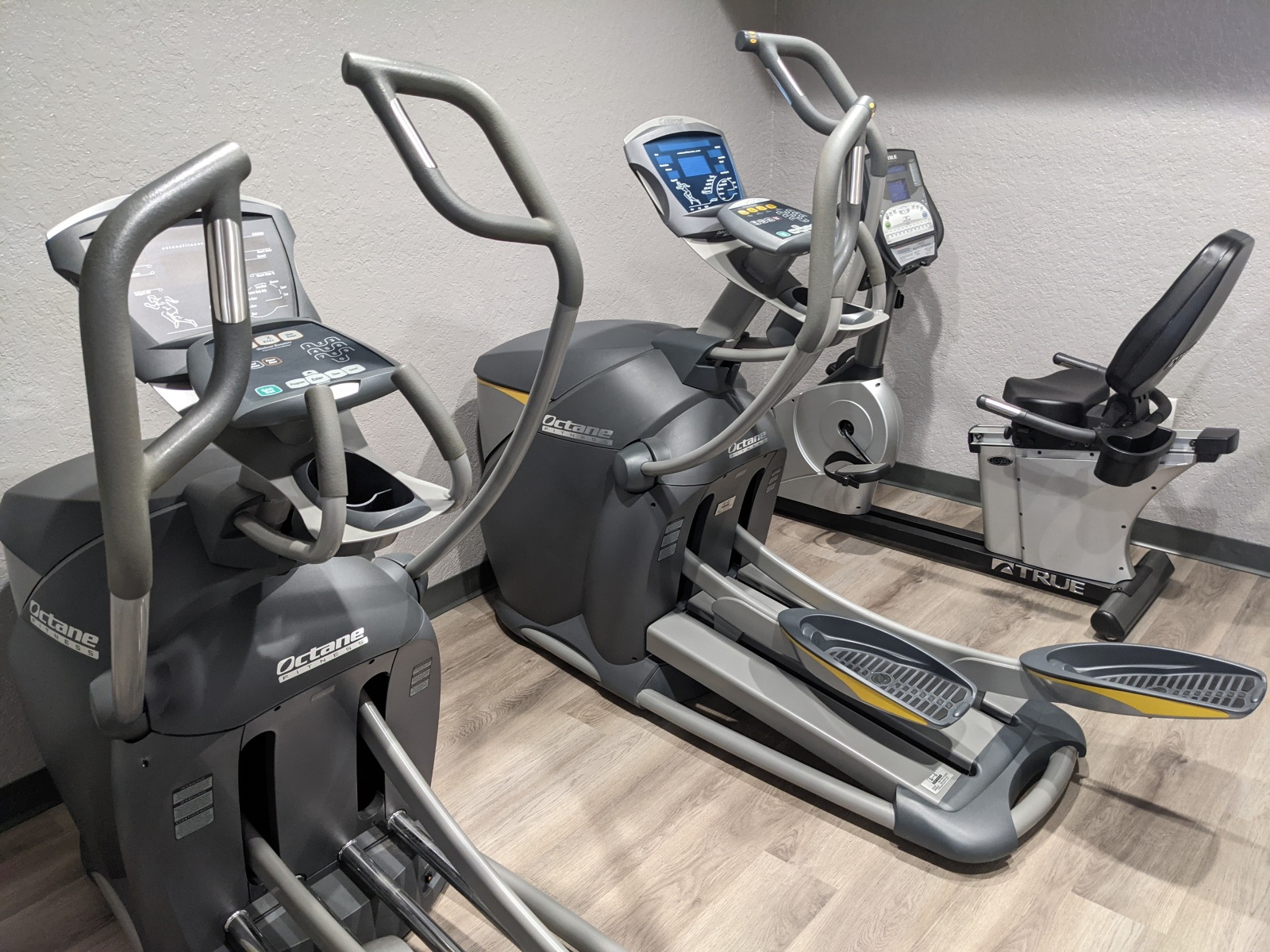 Push Fitness gym interior showing modern equipment and private training space